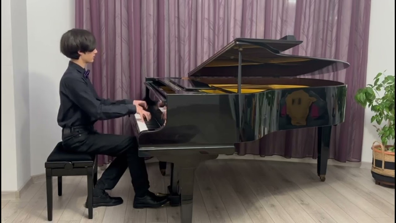 Zian Antonescu 12 years old - F. Chopin- Nocturne op.48, no. 1; and S. Prokofiev-Etude op. 2, no.1