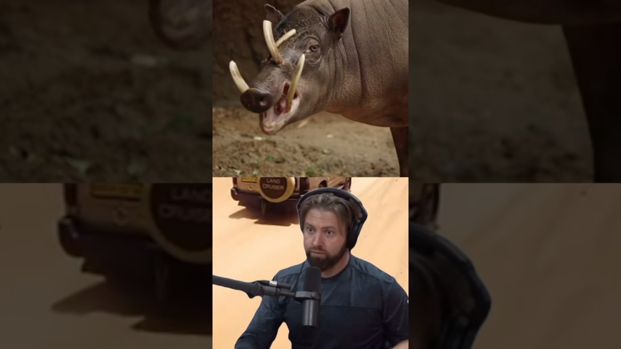 Joe Rogan Reacts to the Crazy Pig! 🐷 