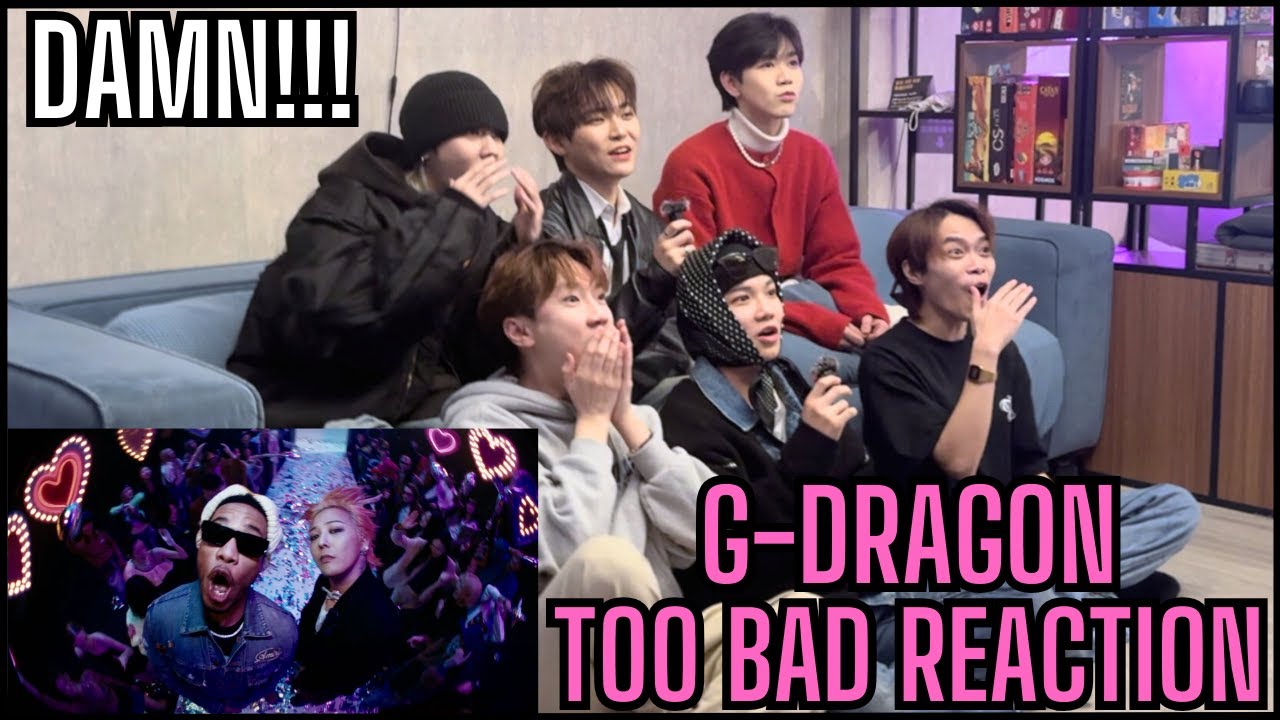 -DRAGON - TOO BAD (feat. Anderson .Paak) Официальное MV | Реакция | VIP, это просто огонь!