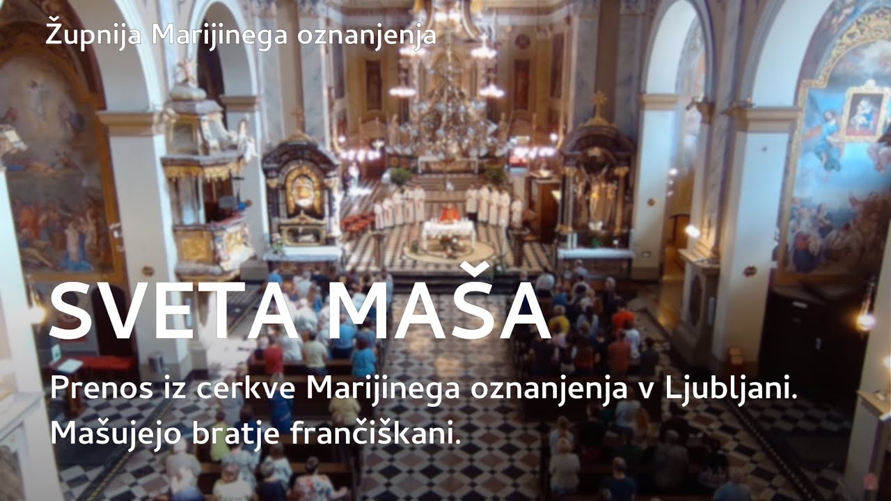 Sveta maša na predvečer 2. nedelje med letom, 19.00