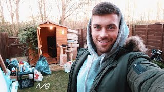 MOVING HOUSE TACKLING THE MAN SHED