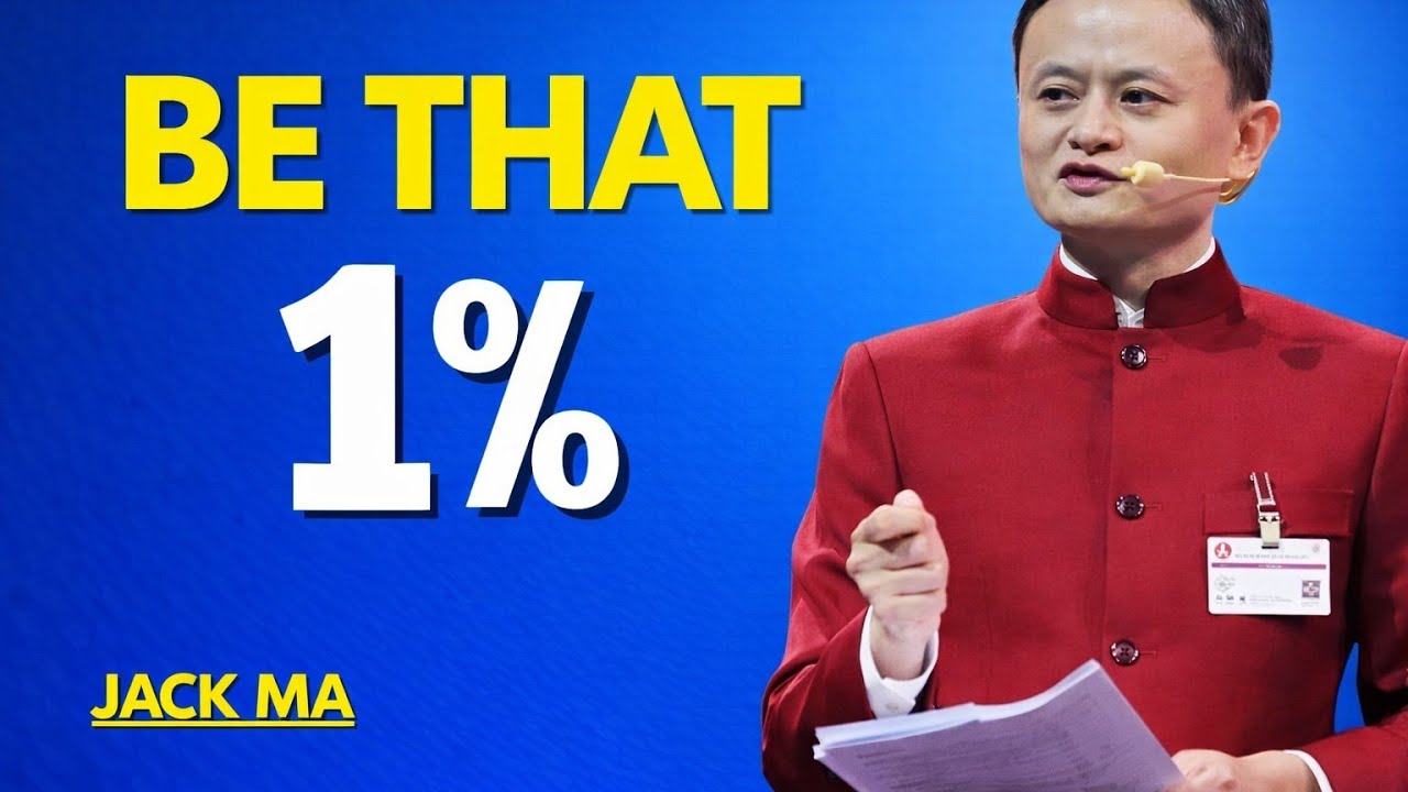 Be That 1% Who Never Wastes Time | Jack Ma Inspired Speech on Focus, Discipline & Life