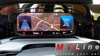VW Golf 8, MY2020 - Active Info Display overview – prikaz delovanja AID zaslona