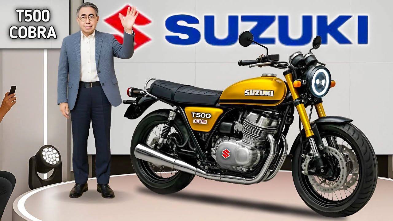 2026 NEW SUZUKI T500 COBRA NEO RETRO UNVEILED!!