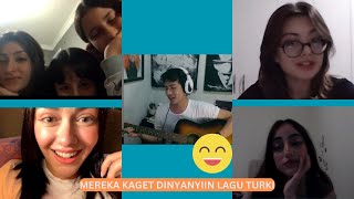 FULL NYANYI LAGU TURKI | OMETV TURKISH SONG PART 1