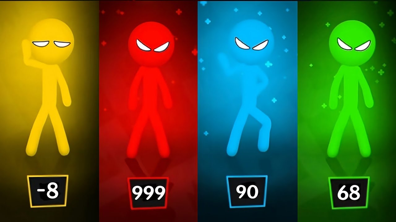 Stickman Funny 🤣🤯 MINIGAMES Tournament -Stickman Party Gameplay 