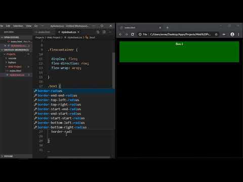 CSS Flexbox Tutorial - 9 - Layout Part 1