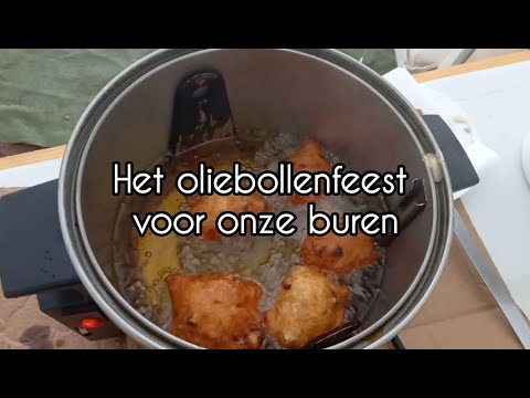 Het oliebollenfeest voor onze Zweedse buren