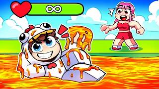 J'ai la VIE ILLIMITÉE dans ROBLOX... (1.000.000 Coeurs)