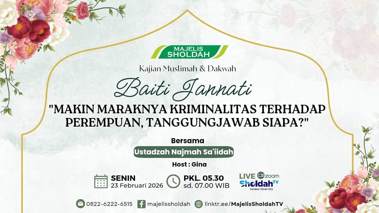 Marak Kriminalitas Terhadap Perempuan, Tanggungjawab Siapa ? - Baiti Jannati