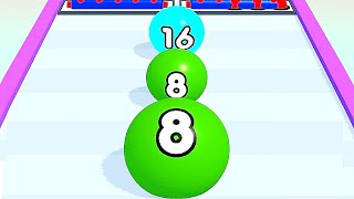 2048 Ball Game - Merge Number 4096 ! All Levels Gameplay Levels (199-204) android, ios screenshot 1