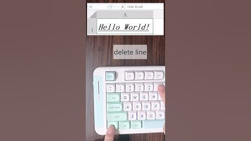 Shortcut Key #shorts #asmr #keyboard #tipsandtricks #computer #msword #emoji