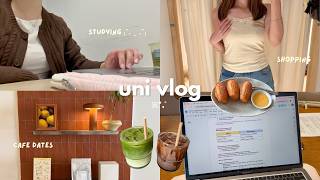 BACK TO SCHOOL VLOG 📔 final year in smu, chinatown cafe, group presentation, shopping ⋆˚꩜｡