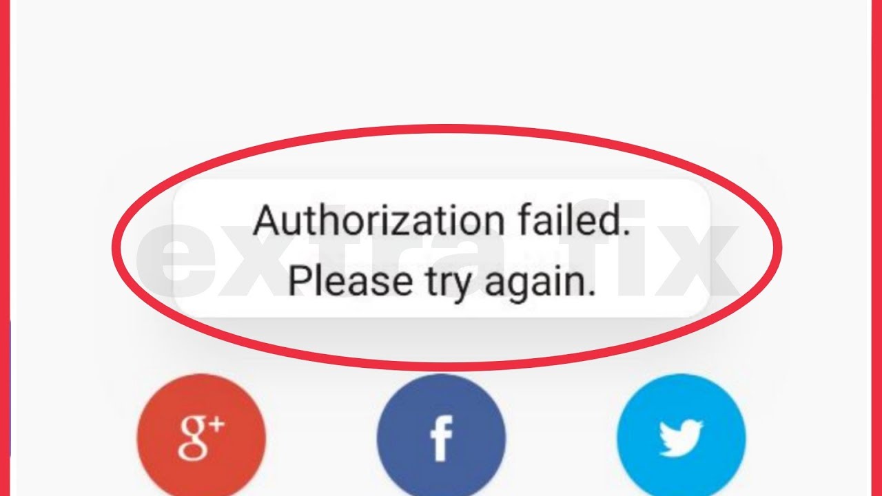 Authentication failed please try again. Authentication failed please try again