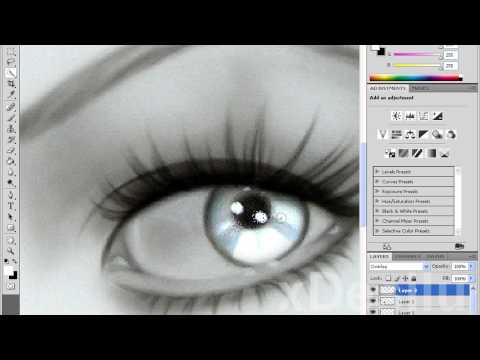 Lucy's Eyes in Photoshop