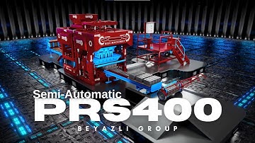 🛠️ PRS 400 Semi-Automatic Hollow Block and Paving Block Machine: Economical and Efficient!