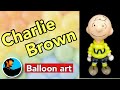 【Balloonart 28】How to make a Charlie Brown バルーンアートの作り方 チャーリーブラウン