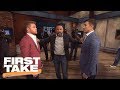 Canelo, GGG And Oscar De La Hoya Join First Take | First Take | June 21, 2017