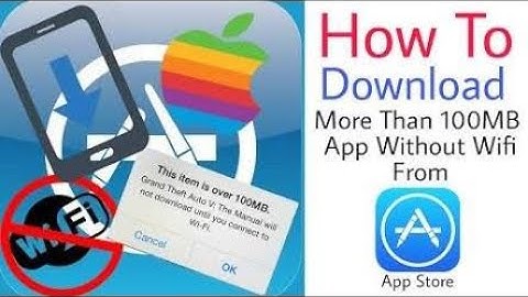 How to download over 150MB in iOS 11 without wifi How to download over 150MB in iOS 11 without wifi