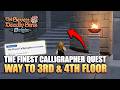 Way to 3rd Floor in "The Finest Calligrapher in Liones" Region Quest | The Seven Deadly Sins: Origin