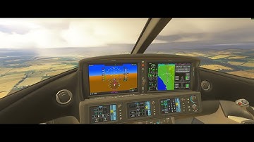 FS2024 4K Cirrus Vision VFR EGPN - EGPT Scotland Stunning Full Flight
