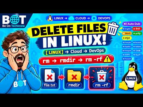 Don't Delete Files Until You Watch This #linux  #linuxcommands  #linuxforbeginners #devops #cloud