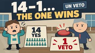 14 Votes to 1… and the One Wins | The UN Veto Explained