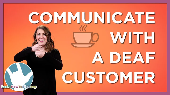 Barista Signs (ASL) | How to Communicate with a Deaf Customer Using American Sign Language - DayDayNews