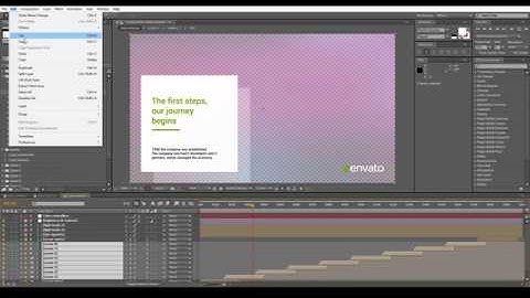 Extend number of scenes in an after effects project file!
