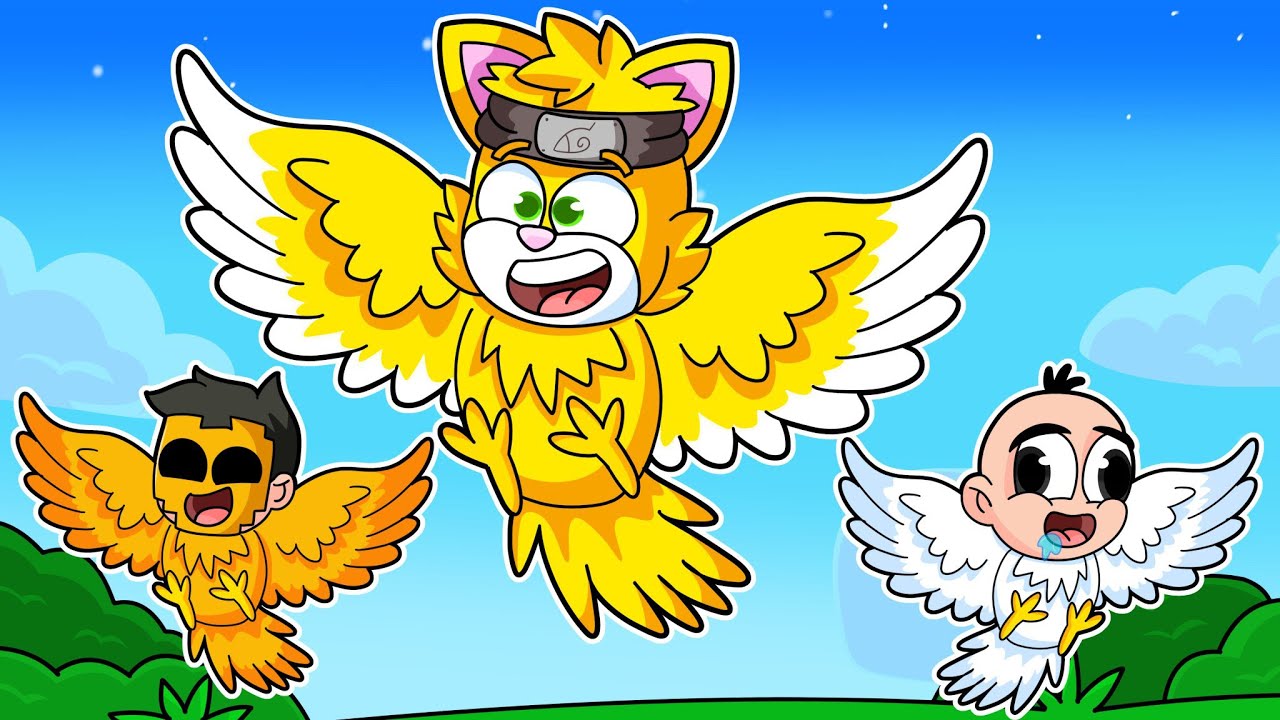 Nos CONVERTIMOS en una FAMILIA de PAJAROS 🦜 Feather Family | 2 Noobs son los MEJORES PAJAROS Roblox