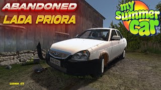 I FOUND A FORGOTTEN AND Abandoned LADA PRIORA I My Summer Car