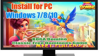 KOGA Domino - Classic Free Dominoes Game for PC Windows - Soft4WD screenshot 1