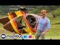 Helicopter in Hawaii! @Blippi | Moonbug Kids - Explore With Me!