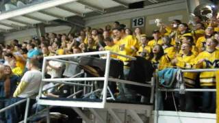 Michigan Hockey Band Plays Blues Brothers Song