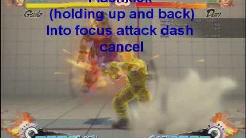 SSF4 combo guide: Guile Flashkick FADC Ultra 2 Guide