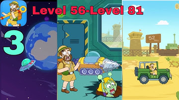 Pull Him Out Gameplay walkthrough part 3| Level 56-Level 81(iOS,Android)