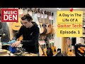 Day In The Life Of A Guitar Tech (Part 1): Restringing A Yamaha Acoustic | Tips &amp; Tricks