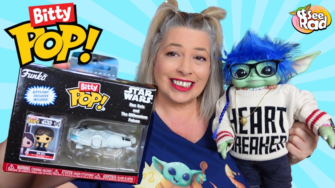 Star Wars Funko Bitty Pop News & Han Solo with Millennium Falcon Review
