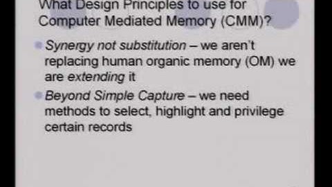 The Past, Present, and Future of Digital Memories