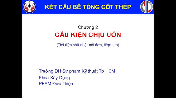 [HCMUTE_FCE]_KC BTCT_C2_CK chịu uốn TD chữ nhật, cốt đơn (tiếp theo)