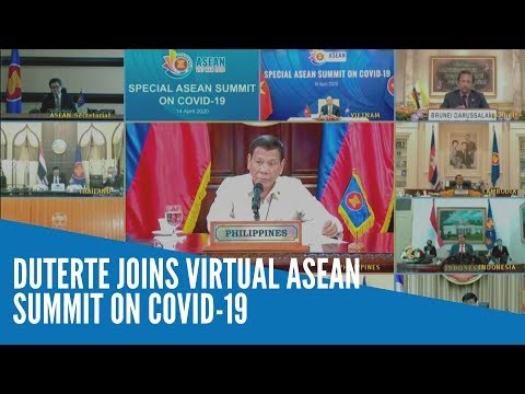 Duterte joins virtual Asean Summit on Covid-19