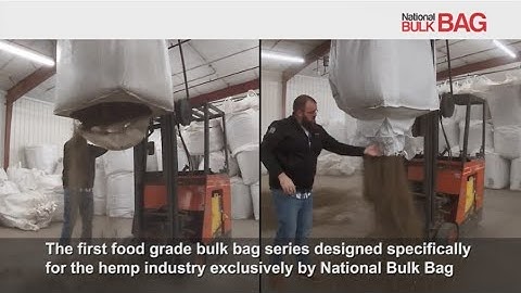 The Bulk Bag Designed for Hemp by National Bulk Bag