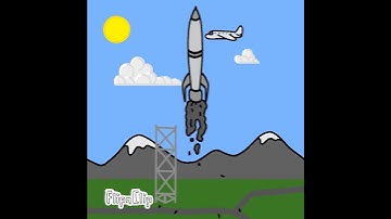Rocket Launch Failure #animation#rocket#explosion