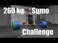 260 kg Sumo Kreuzheben | Challenge - Johannes Kwella