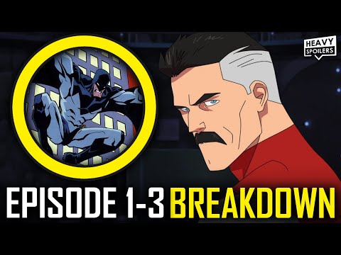 INVINCIBLE Episodes 1-3 Breakdown & Ending Explained Review | Easter Eggs & Book