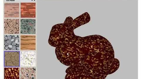 Lazy Solid Texture Synthesis