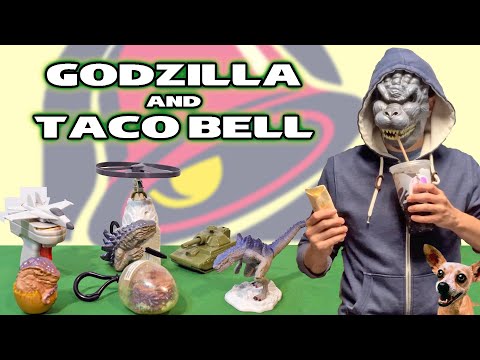 Taco Bell and Godzilla (1998) - MIB Play Time Ep 17