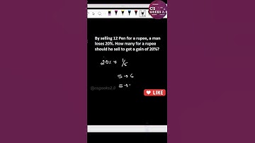 GATE CSE Percentage Question Part 3 #gate #cse #percentage