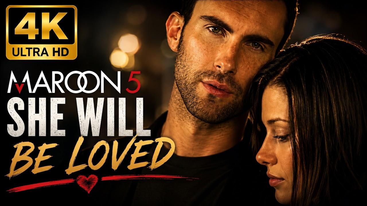 Maroon 5 - She Will Be Loved (Official Video) [4K Remastered