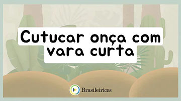 Qual é a origem da palavra cutucar?